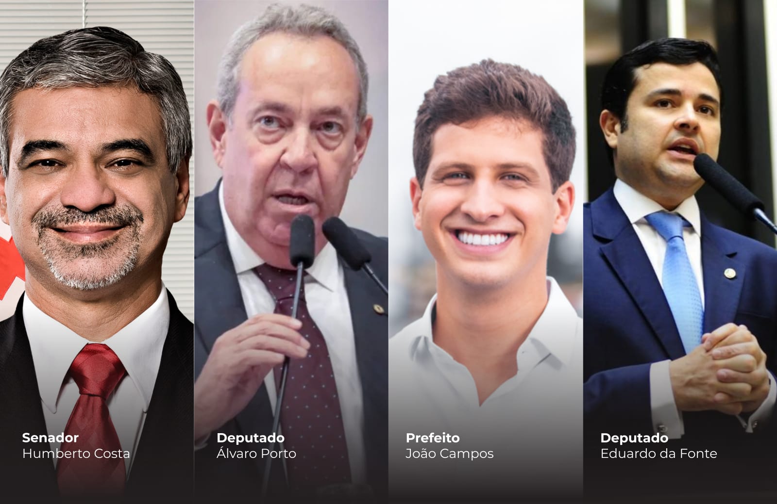 Portal 007 Brasil aponta articulação para 2026 com João Campos, Álvaro Porto, Humberto Costa e Eduardo da Fonte